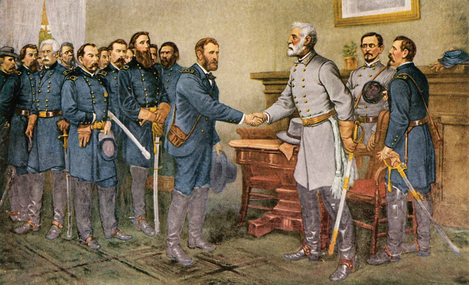Men of Honor - Genral Lee surrenders to Grant